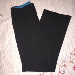 Black Dress Pants Mid Rise